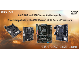 MAIN BIOSTAR AMD 400 VÀ 500 ĐÃ TƯƠNG THÍCH AMD RYZEN 5000 SERIES