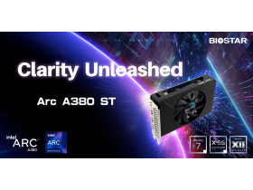 BIOSTAR CHO RA MẮT CARD ĐỒ HỌA INTEL ARCTM A380 ST MỚI