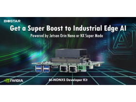 BIOSTAR chính thức ra mắt AI-NONXS – Bộ Kit Phát Triển Edge AI dựa trên NVIDIA Jetson!