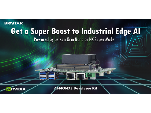 BIOSTAR chính thức ra mắt AI-NONXS – Bộ Kit Phát Triển Edge AI dựa trên NVIDIA Jetson!